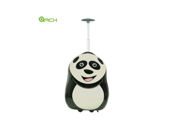 Panda Style 17 Inch Kids Lightweight Travel Luggage With Comfortable Grip