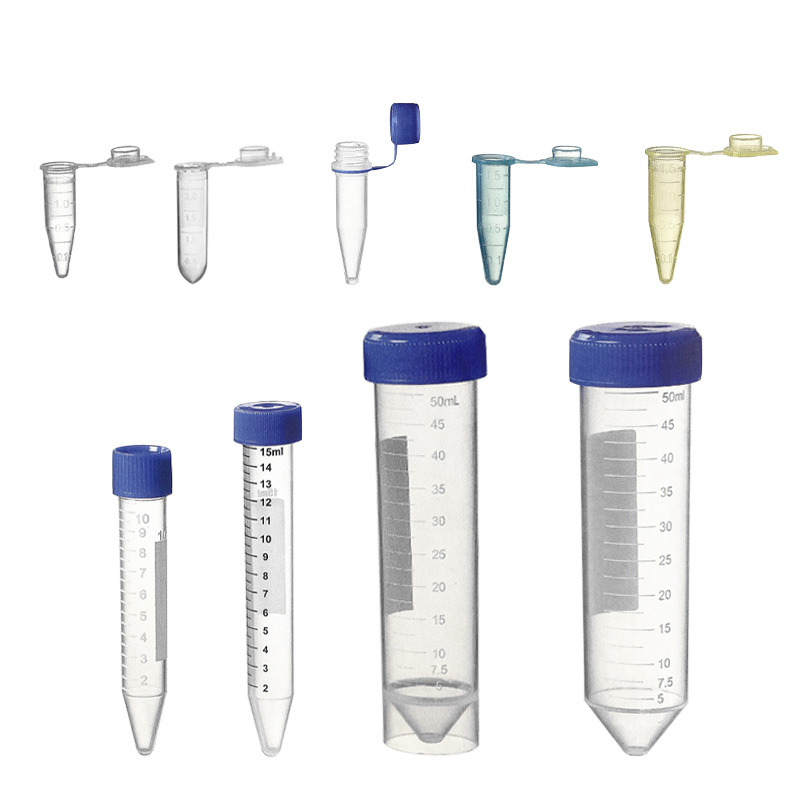 Factory Supply Disposable Conical Centrifuge Tube 50ml Plastic Centrifugal Tube for Laboratory Testing Tubes
