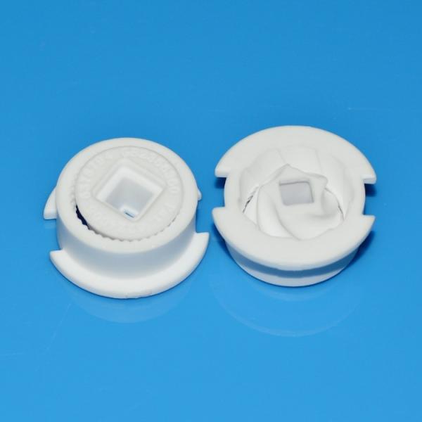 Alumina Ceramic Grinder , Salt And Pepper Mill Mechanisms 95% Al2O3 White