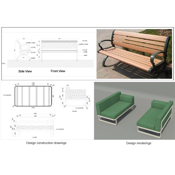 Poubelle extérieure de cendrier des meubles de rue 12L