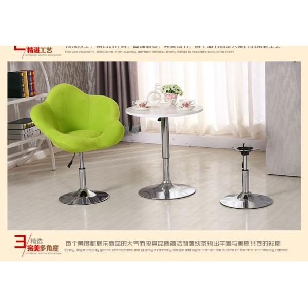 Commercial Modern Metal Chairs , Antique Upholstered Dining Chairs With Metal Legs