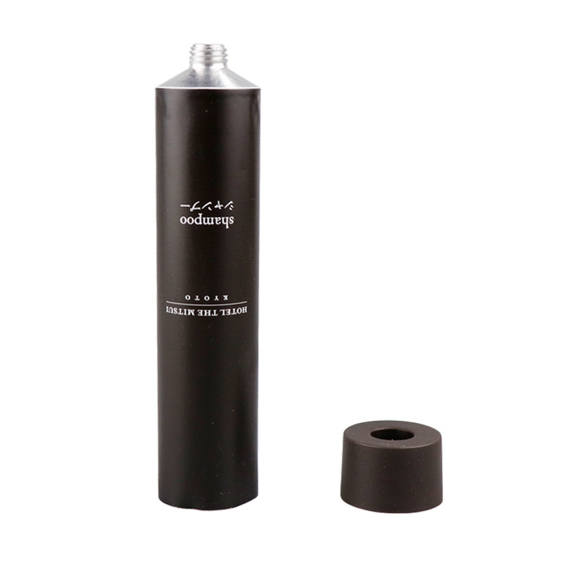 Слой черных алюминиевых складных трубок 5ml-400ml Mono 5 трубок слоев 2oz косметических