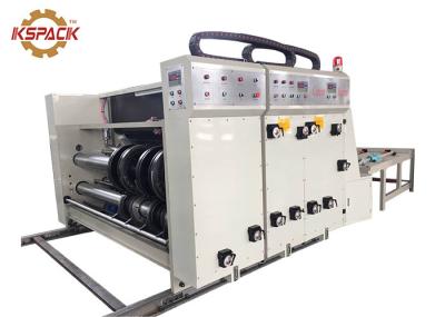 Máquina de impressão ondulada semi automática da caixa, máquina de impressão de Flexo do papel da caixa para a indústria de embalagem