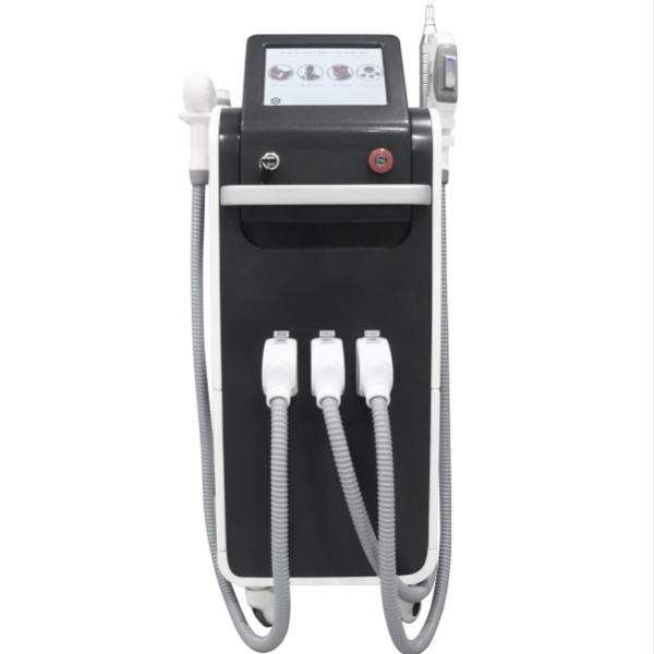 3 IN 1 IPL RF Diode Laser Hair Removal Pigment Tattoo Removal And Face Lift  Beauty Machine