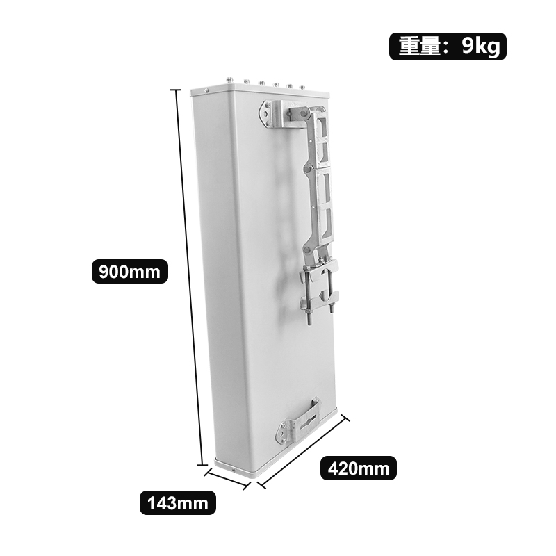 Wide Band Customizable Outdoor Panel Antenna 1-30km Coverage Vertical Polarization for Wireless Transmission Communication