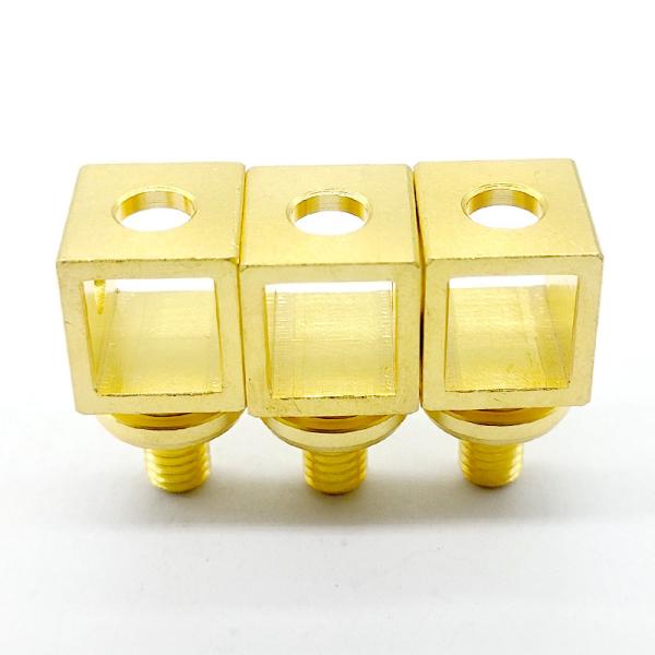 Micro Machining Brass CNC Turned Parts Precision 6061 6063 Aluminum Mechanical Parts