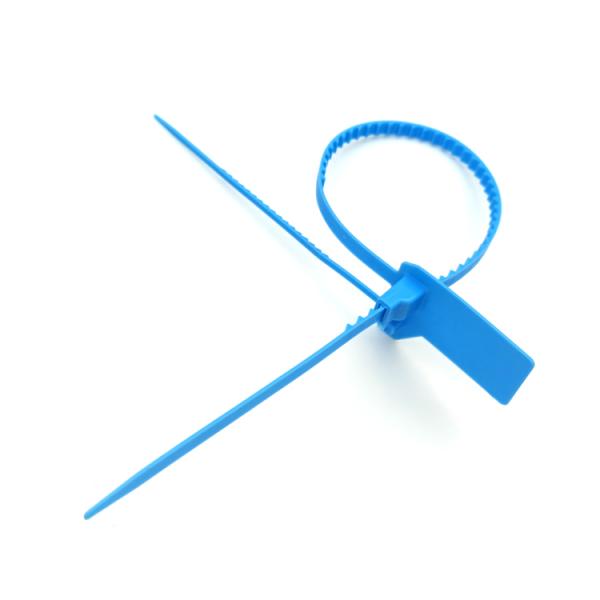 400mm Length Plastic Security Seal with 275 N Tensile Strength and Laser Print Pull Tight Tamper-Evident Seal
