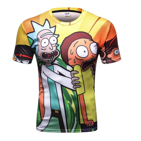 OEM Pattern Short Sleeve Tee Shirt , Anti pilling Anime Short Sleeve Shirt