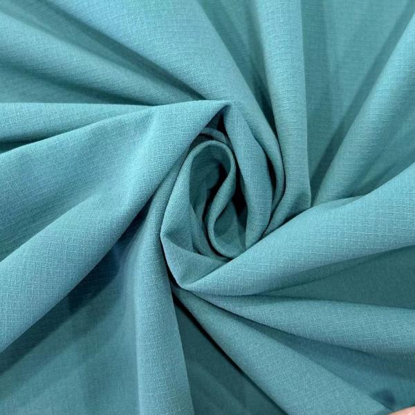 100% Polyester Matte Super Stretch Fabric Resembling Cotton Plaid 40S*40S+40S 177GSM