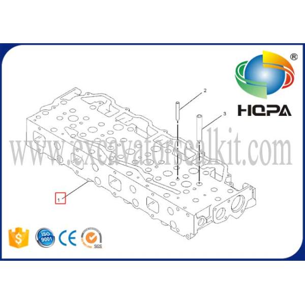 7W2225 7W-2225 Excavator Engine Parts Cylinder Head For CAT Engine 3408 3408B 3412