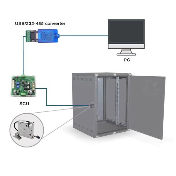 Система управления замка ROHS, электронная система входа двери 60mA