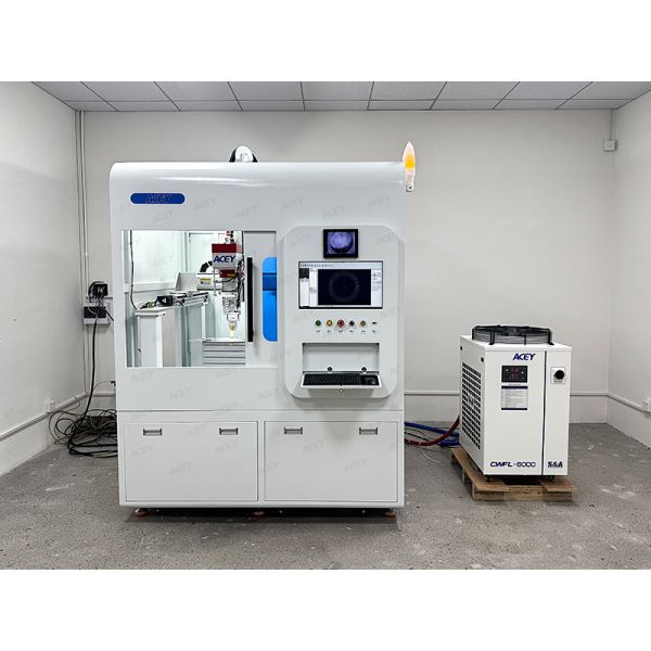 6000W Industrial Automatic CNC Aluminum Laser Welding Machine For Prismatic Battery Pack