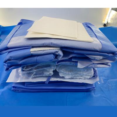 Ginecologia 2022 cirúrgica descartável para drapejar o bloco estéril da ginecologia