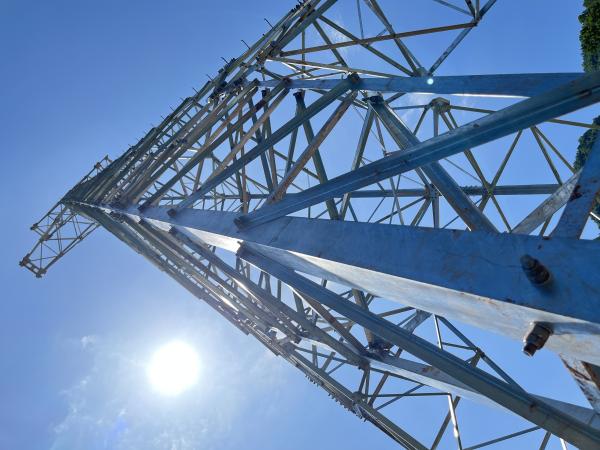 Hot Dip Galvanized Angle Steel Electricity Transmission Tower