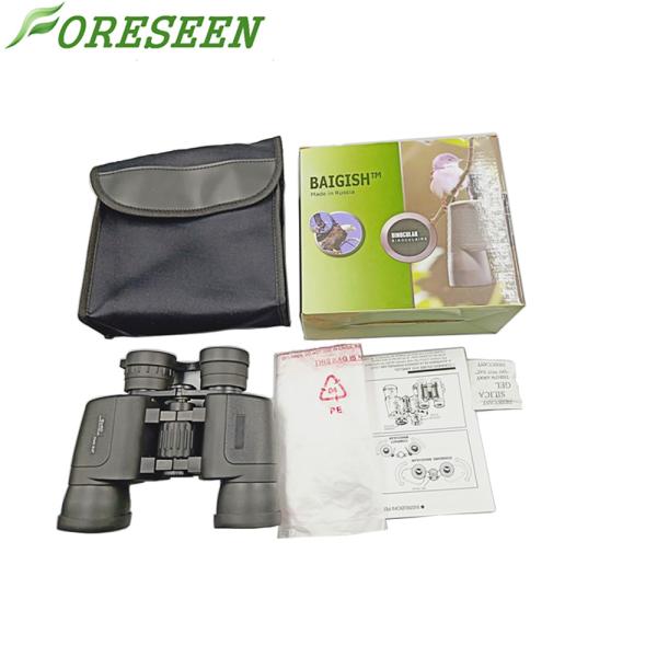 Porro Prism BK7 8x40 Kids Toy Binoculars Waterproof Fold Down Eyecup Classic Style