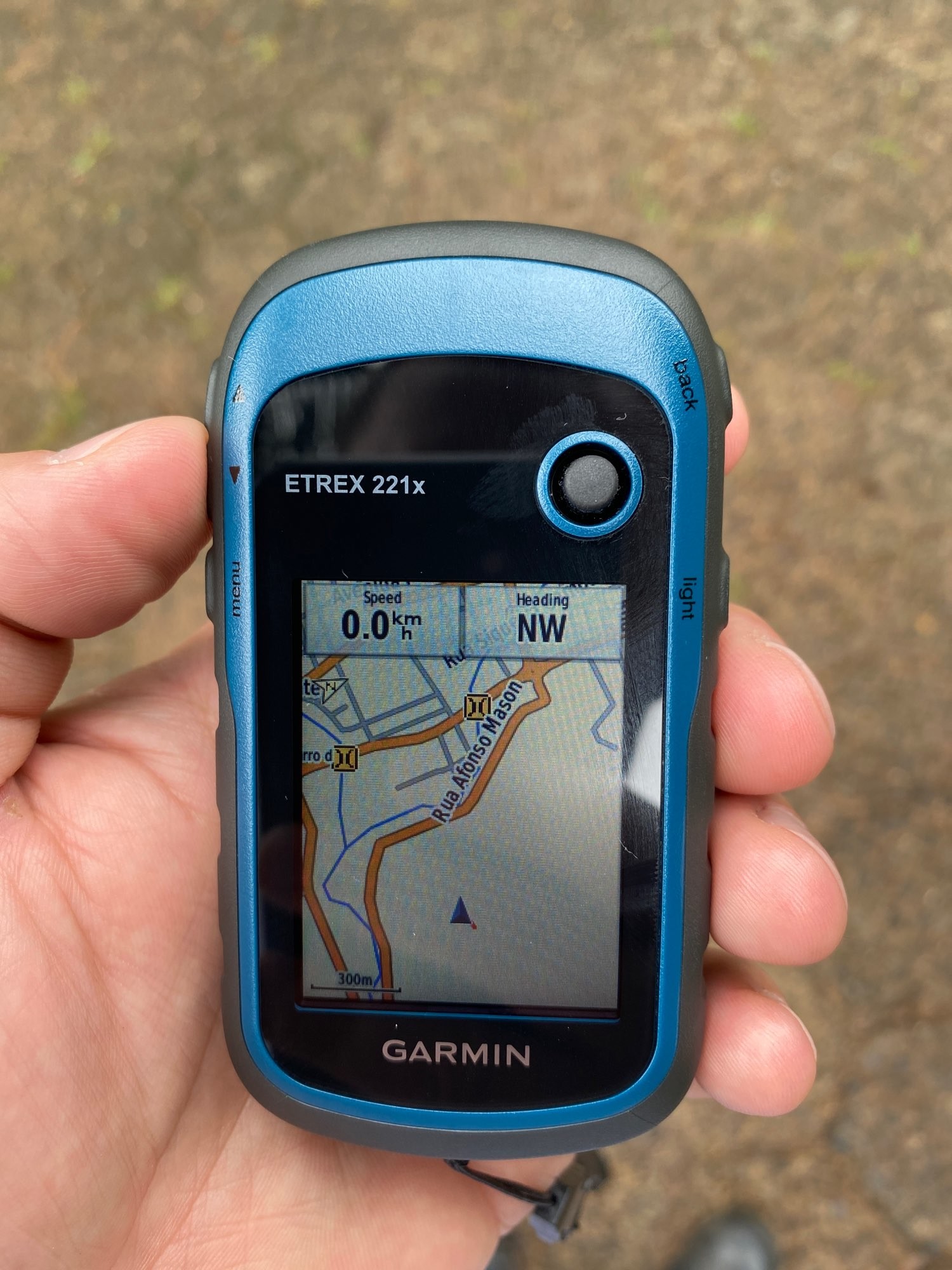 Аппаратура Handheld GPS GNSS приемника Garmin Etrex 221x водоустойчивая исследуя
