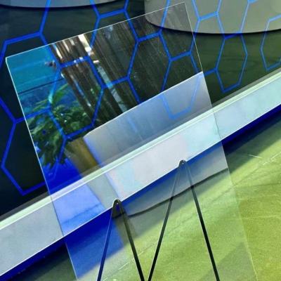 Folie de verre silicate d'aluminium à couleur ultra-blanche moyenne pour affichage de livres électroniques