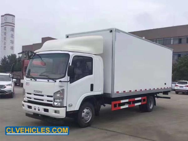 700P 190HP ISUZU Reefer Truck Commercial Refrigerated Trucks Air Suspension