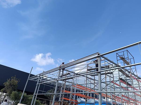 Custom Multi-Storey Steel Structure Building H-Section Frame
