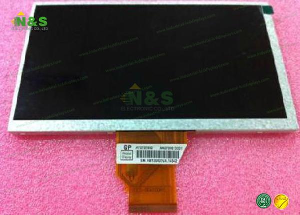 High Resolution Chimei LCD Panel 7.0 Inch 800*480 For Portable DVD Player AT070TN90 V.1