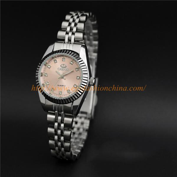 004A Pink Watch for Lady Female Watch OEM Small Order Quartz Watch Gift Wristwatch Watches