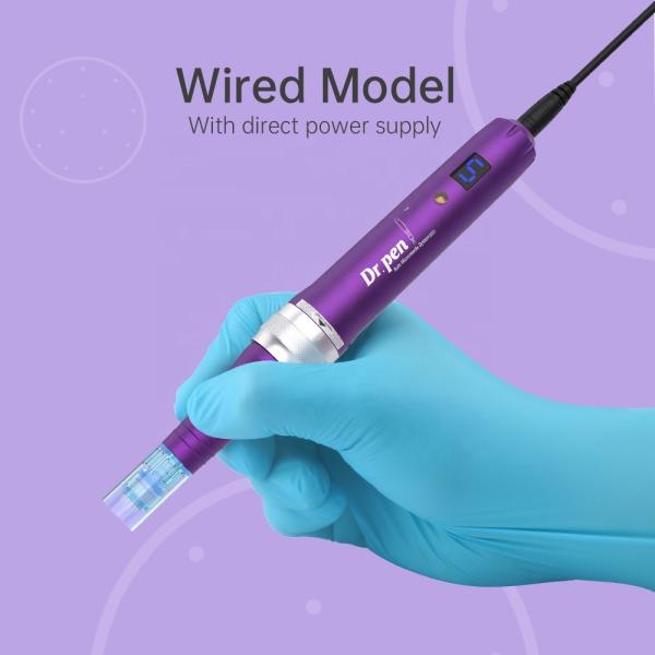Dr Pen X5-C Wired nano microneedle dermapen with Speed Digital display hair growth electric derma pen beauty device