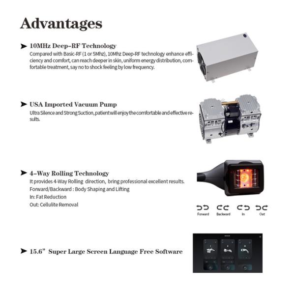 Body Contouring Weight Loss Lipo Laser Treatment Radio Frequency Machine