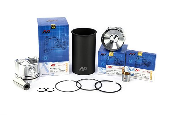 4D87 6D102-6 Excavator Engine Liner Kit Diesel Liner Piston Ring