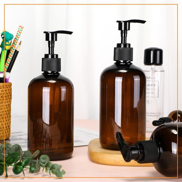 120ml 250ml 300ml 500ml Artificial Moisturizer Bottles Including Plastic UV Electroplated Cap Containers for Moisturizing Creams