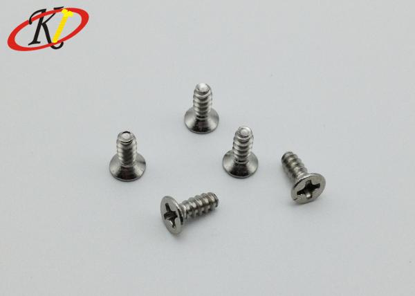 Stainless Steel Flat Head M3 Thread Forming Screws for Plastic
