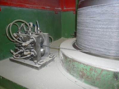 Wear - Resistant  Dry / Wet Wire Drawing Machine Parts With Spring Wire / Wire Rope