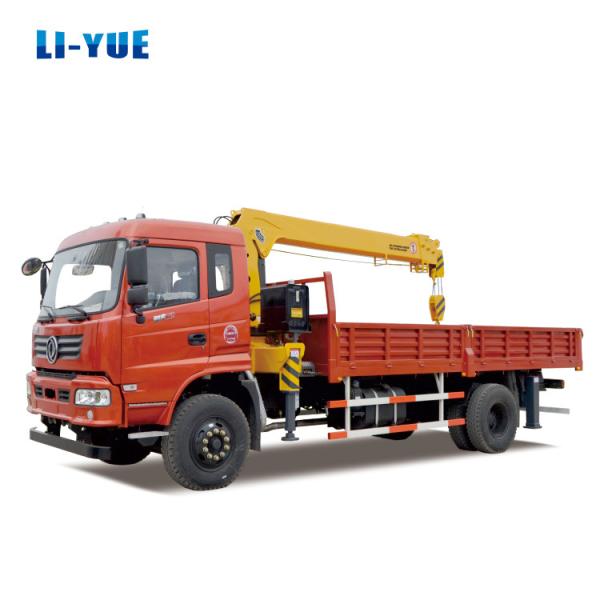 6 Ton Liyuan Hydraulic Valve Telescopic Boom Crane for Construction Machinery Sale