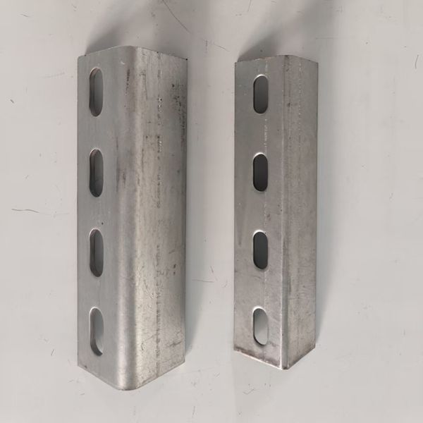 Polishing Angle Iron With Holes  Customized Processing Services