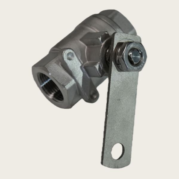 High-Pressure Ball Valve - Core Control Component for Sweeper's Water/Air Systems & High-Pressure Operations