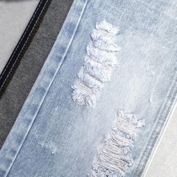 DENIM TRADITIONNEL BLEU FONCÉ 100% Coton Teint en Fil, Poids Lourd 13 Oz JSC2004 Pour la Fabrication de Vêtements