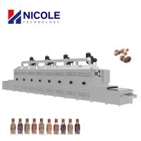 Do equipamento mais seco do esterilizador do alimento do túnel micro-ondas industrial para o pó
