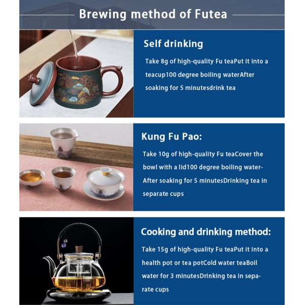 500g Chinese Dark Tea The Ultimate Solution for a Flatter Tummy and Better Nutrition in Xi'an