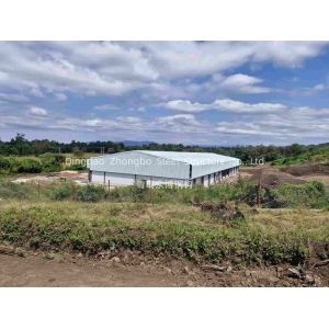 Angle Steel Structure Warehouse Building Warehouse Prefabricated Buildings