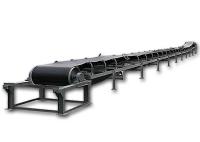 máquina do transporte de correia de 150m com tensores e redutor da calha para industrial de aço