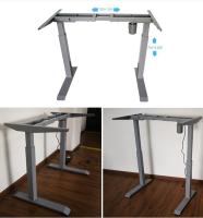 Pièces de pliage métalliques en tôle de bois d'acier au carbone Convertisseur de bureau debout réglable