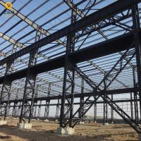 Construction de bâtiments industriels en acier préfabriqués avec fenêtre en alliage d'aluminium
