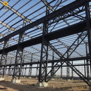 Construction de bâtiments industriels en acier préfabriqués avec fenêtre en