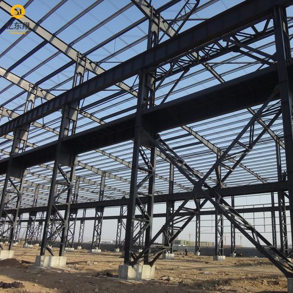 Weather Tight Outdoor Steel Structure Shed Steel Frame Storage Building