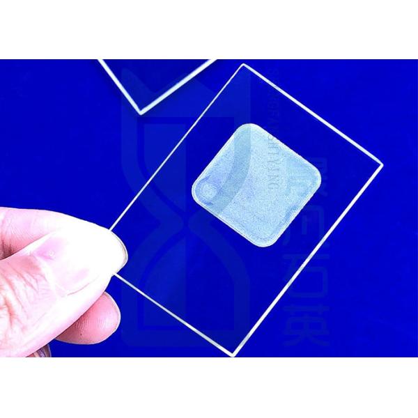 Пропускаемость Igh сплавила субстраты кремнезема изготовленная на заказ толщина 1750-1850℃ плавит стеклянную пластинку кварца пункта