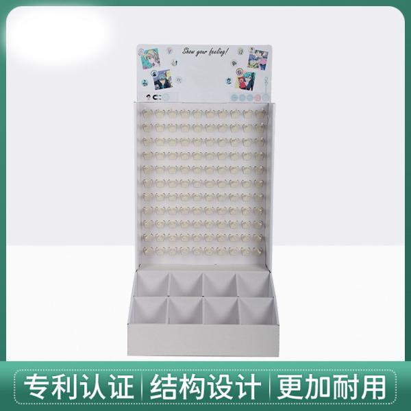 Custom Logo Biodegradable Cardboard Paper Shelving for Point of Purchase Displays