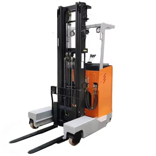 1.5t 2t 2000kg Electric Reach Truck Lift Height 3m Reach Forklift Battery Powered
