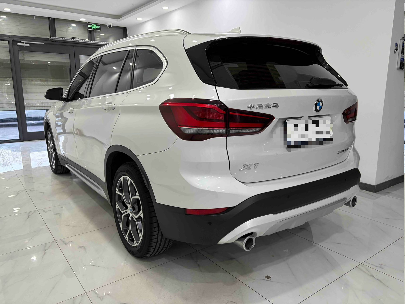 White BMW X1 2022 SDrive20Li Fashion Model  For Business And Personal