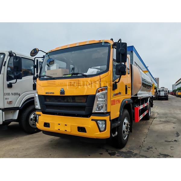 HOWO Асфальтораспыляющее оборудование грузовики 4х2 160 л.с. Интеллектуальный битум распылитель для продажи