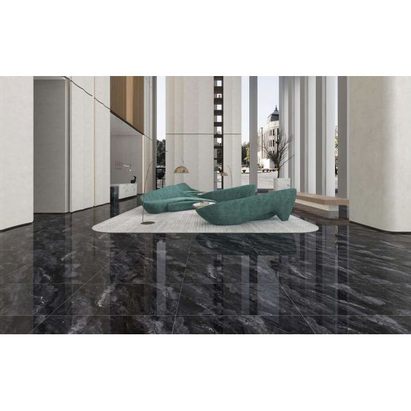 60x120cm Wholesale  Porcelain Carrelage Marble Floor Tile Polished Glossy Glazed Surface  for Interior Wall Tiles