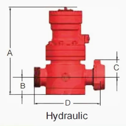 API 6A Plug Oilfield High Pressure Manifold 10000psi - 20000psi Back Pressure Valve